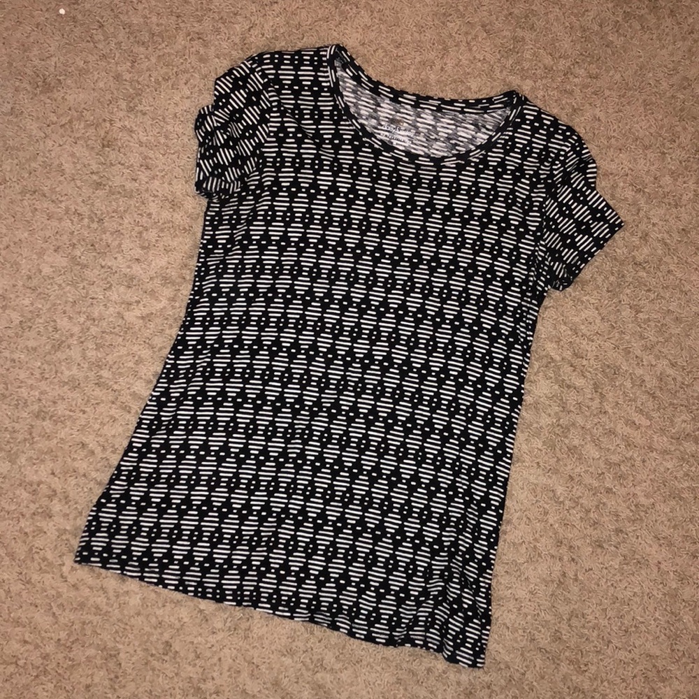 Black and white casual shirt!